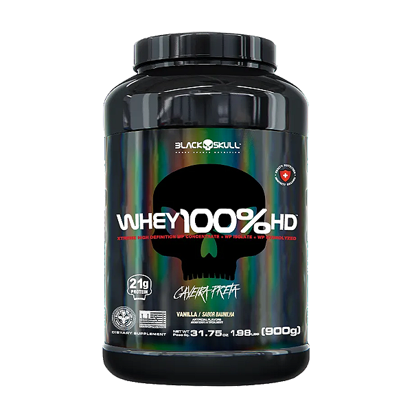 WHEY 100% HD 900G - BLACK SKULL