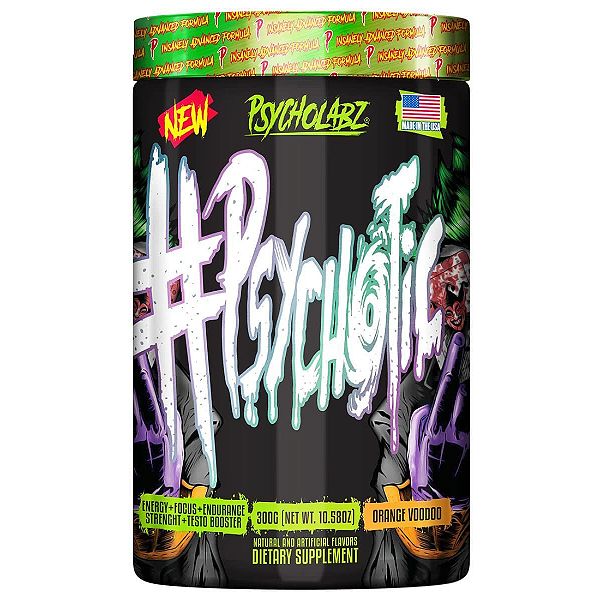 PSYCHOTIC ORANGE VODOO 300G PSYCHOLABZ