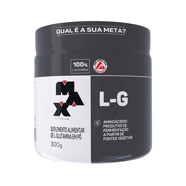 L-G GLUTAMINA 300G - MAX TITANIUM
