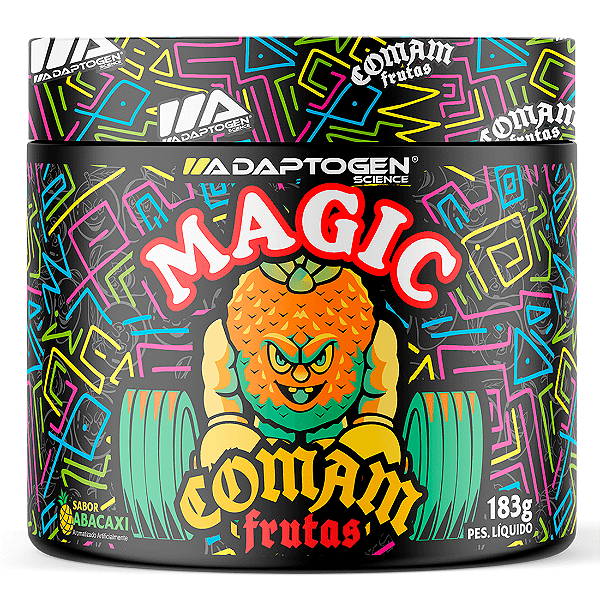 MAGIC COMAM FRUTAS PRÉ-TREINO 183G - ADAPTOGEN