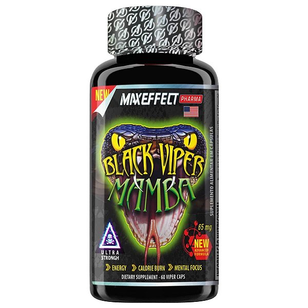 BLACK VIPER MAMBA 60CAPS - CLONE PHARMA