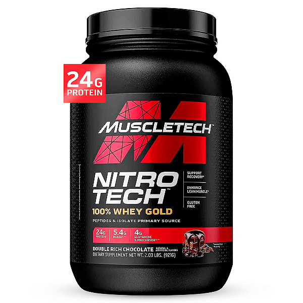 NITRO TECH WHEY GOLD 921G - MUSCLE TECH