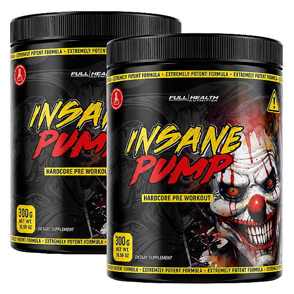 KIT 2X INSANE PUMP 300G - FULL HEALTH