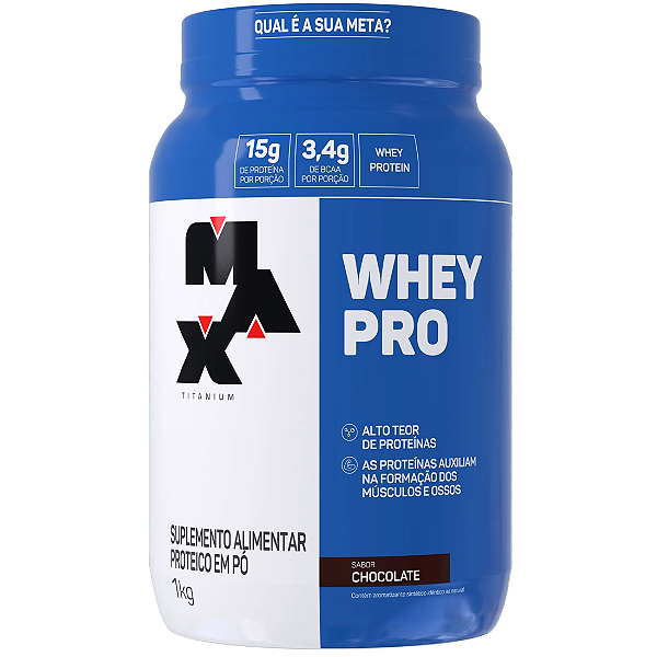 WHEY PRO 1KG - MAX TITANIUM