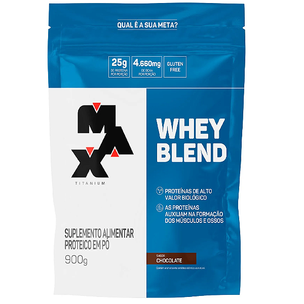 WHEY BLEND REFIL 900G MAX TITANIUM