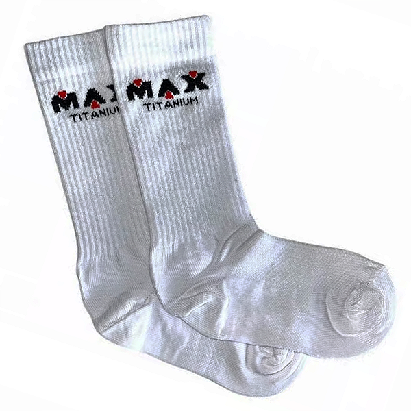 MEIA BRANCA MAX TITANIUM
