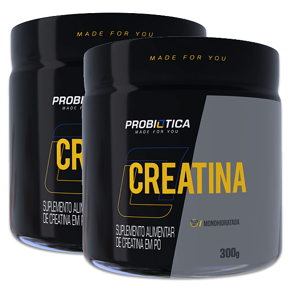 KIT 2X CREATINA 300G - PROBIOTICA