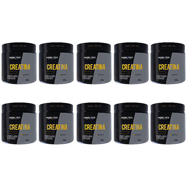 KIT 10X CREATINA 300G - PROBIOTICA