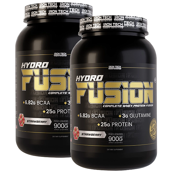 KIT 2X HYDRO FUSION 900G - IRON TECH