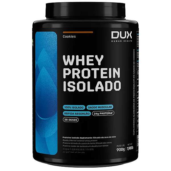 WHEY PROTEIN SOLADO 900G - DUX
