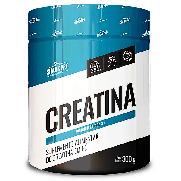 CREATINA MONOHIDRATADA 300G - SHARK PRO