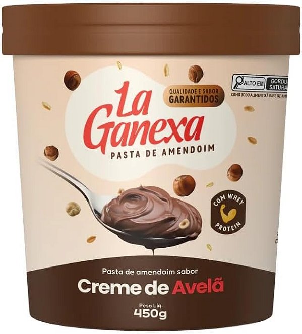PASTA DE AMENDOIM 450G - LA GANEXA