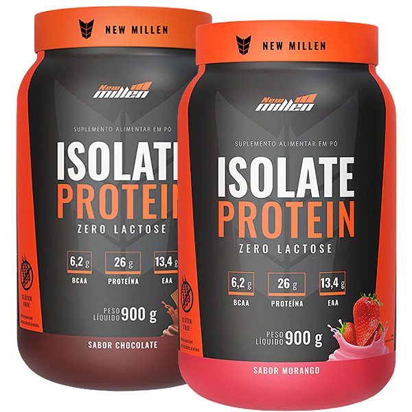 KIT 2X ISOLATE PROTEIN 900G NEW MILLEN