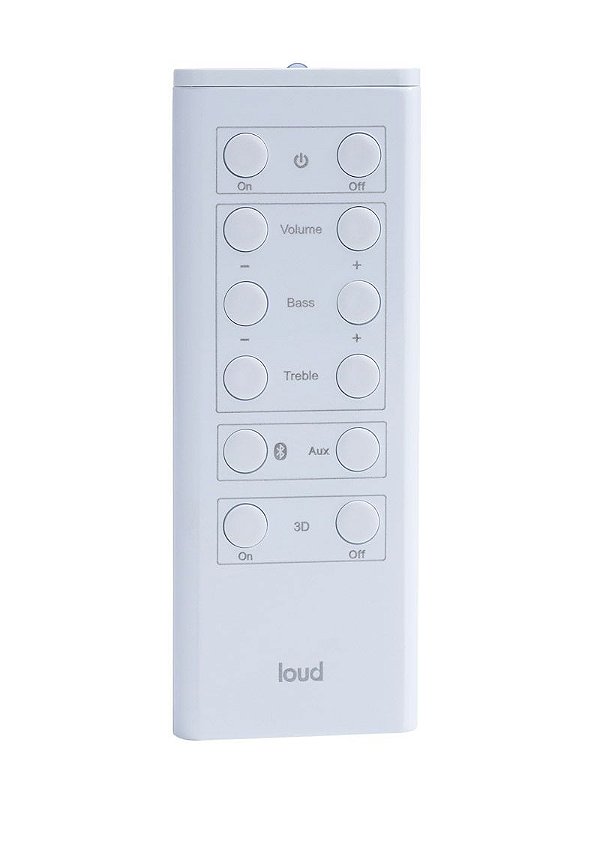 Controle Remoto para Amplificador LOUD APL-80BT / LR6 BTA / APL 90BT