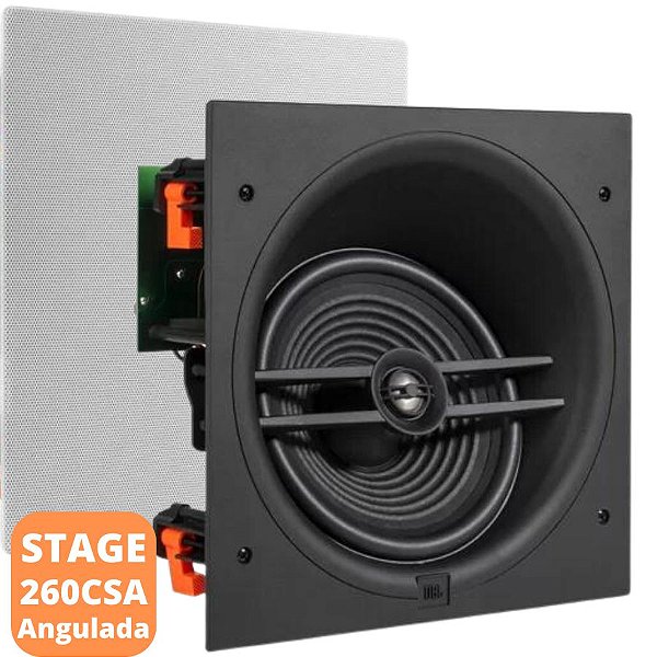 JBL Stage 260CSA Caixa de Embutir Angulada 6,5" Premium