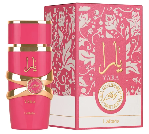 Yara Candy Lattafa 100ml – Perfume Árabe Feminino LANÇAMENTO 2024