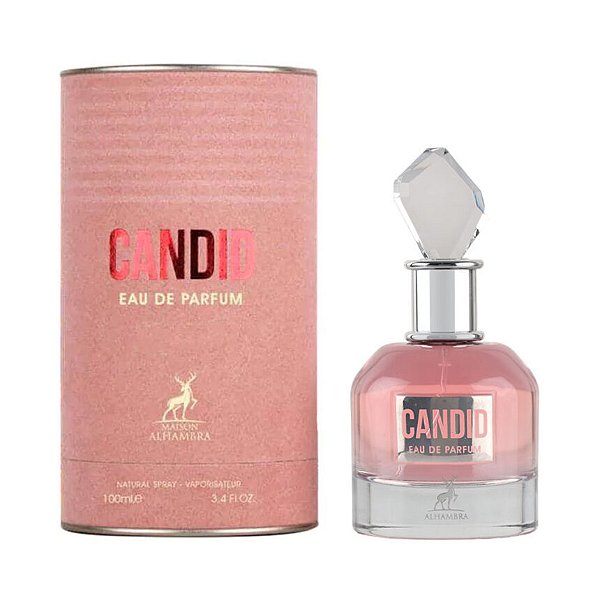 Candid Eau de Parfum Maison Alhambra 100 ml – Perfume Árabe – Ref. Olfa Scandal