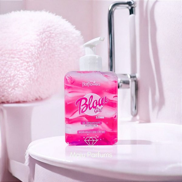 Blow Girl Gel Aromatizante Beijável Para Virilha 320 ml – Original Lacrad