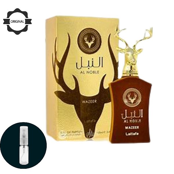 Perfume Al Noble Wazeer De Lattafa Niche Duba 5ML
