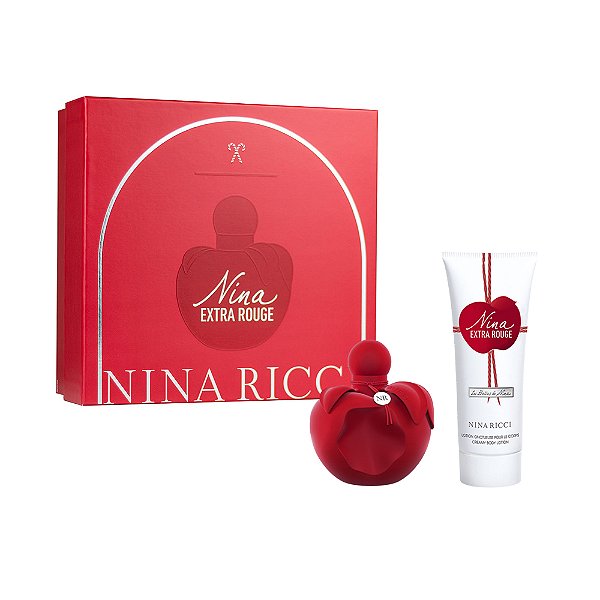 Kit Perfume Nina Ricci Extra Rouge Feminino 2pcs
