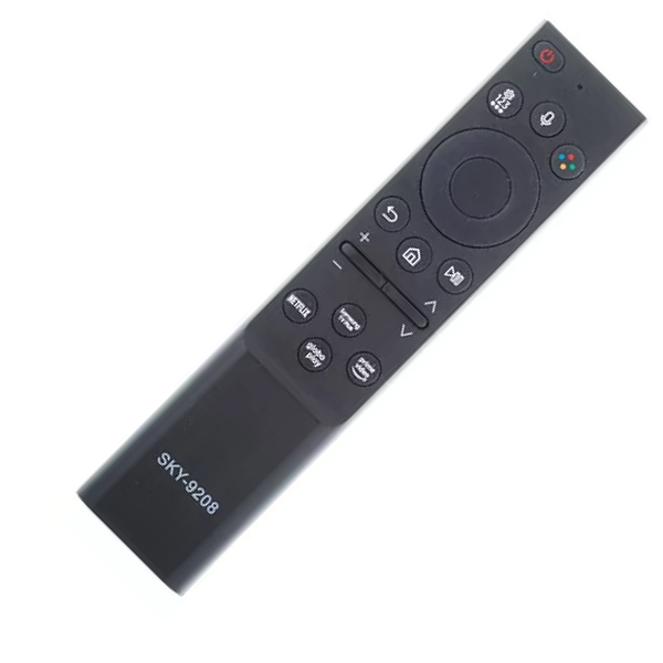 Controle Remoto Compativel com TV Samsung Smart Led 4K Bn59-01386e Bu8000 GloboPlay Netflix SKY-9208