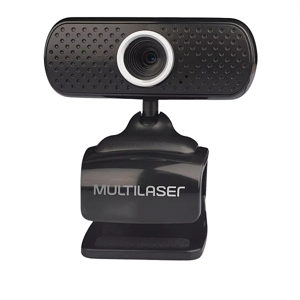 Webcam Multilaser 480p 16mp com Microfone USB WC051 Notebook Computador