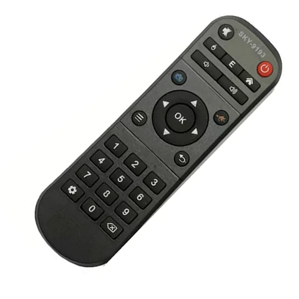 Controle Remoto Compatível com Smart BTV Express E12 e E13 Preto SKY-9193