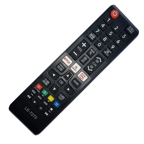 Controle Remoto TV Samsung Smart Netflix Prime Vídeo LE-7270 SKY-9157