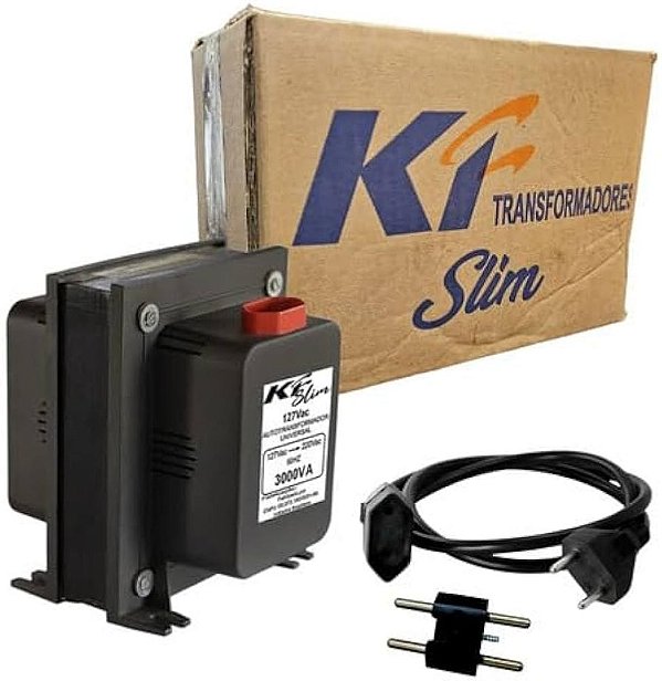 Transformador de Energia KF 3000VA Bivolt 110/220 e 220/110