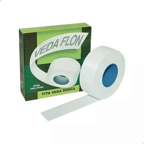 Fita Veda Rosca 12mmx05m Ptfe 100% P - Veda Flon