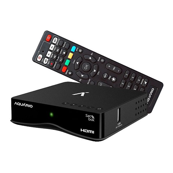 Receptor Digital Para TV via Satélite Satbox Aquário DTH-9000
