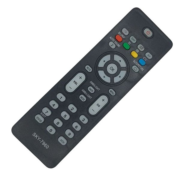 Controle Remoto Compatível com TV Philips Led Lcd SKY-7960