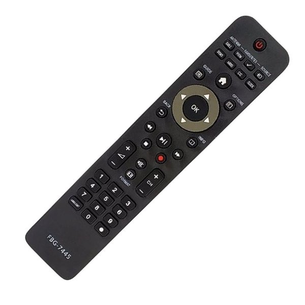 Controle Remoto compatível com TV Philips LCD FBG-7445