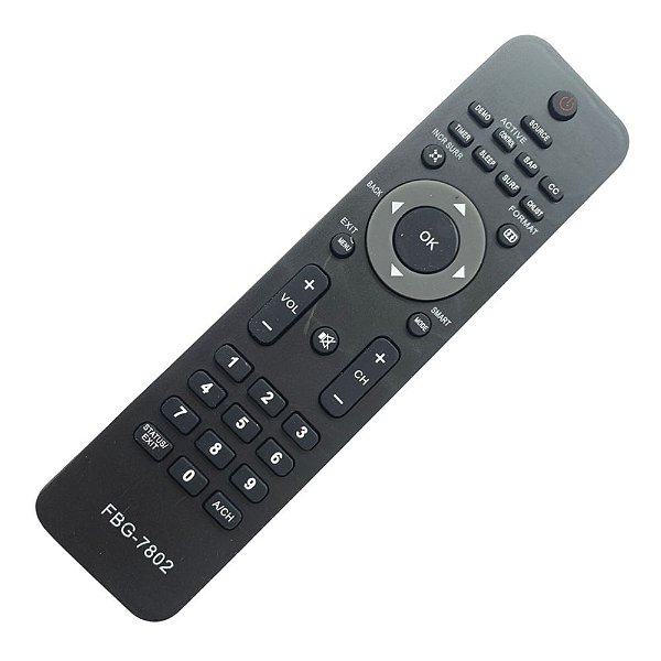 Controle Remoto compatível com TV Philips LCD FBG-7802