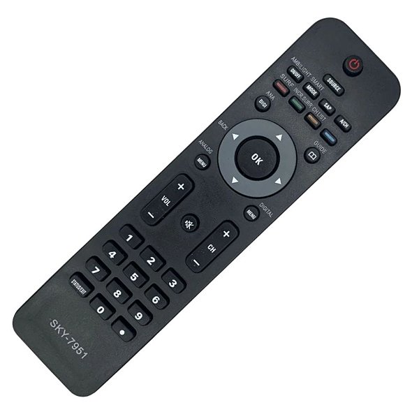 Controle Remoto Compatível com TV Philips Led Lcd SKY-7951