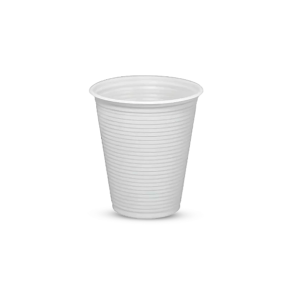 Copo Descartável Branco 180ml 100un | Du Digo