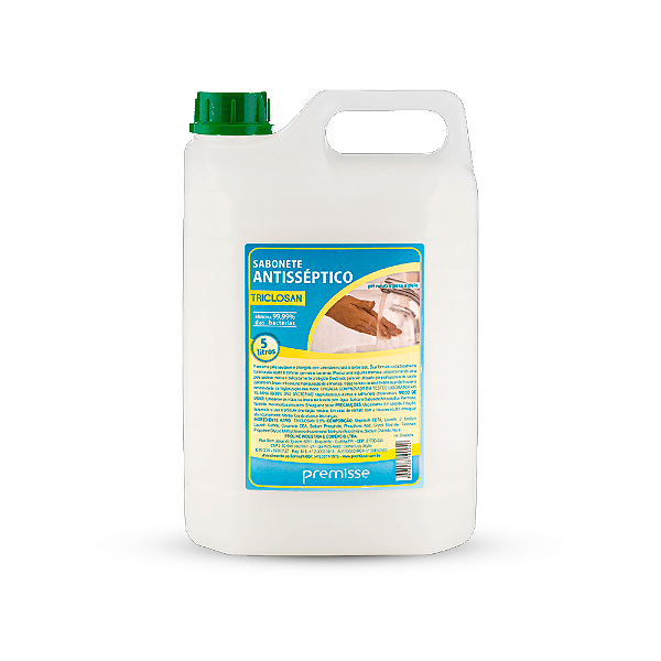 Sabonete Liquido 5 Litros Antisséptico Triclosan | Premisse
