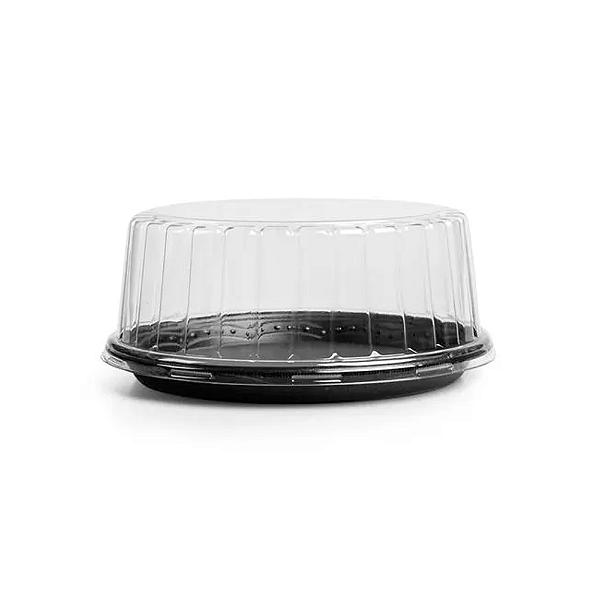 Embalagem para Bolo Alta Preta F32 TA 50Un | Fibraform