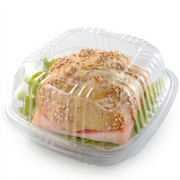 Embalagem PET Hamburgueira GA-12 Caixa com 100 Un | Galvanotek