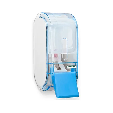 Saboneteira Urban Compacta Azul Glass | Premisse