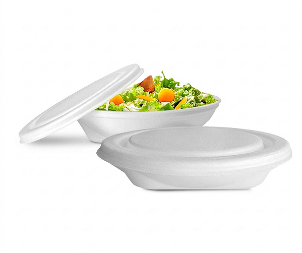 Base de Marmita EPS Branca 500ml / 750ml / 1100ml – Modelos PT-100, PT-102 e PT-104 | Copobras