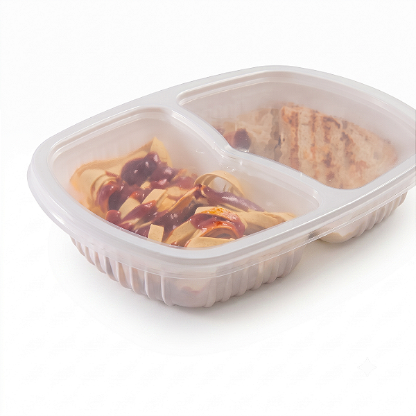 Bandeja G-322 1150ML Branca C/02 DIV | Galvanotek