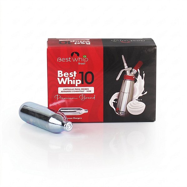 Cápsula de Gás para Chantilly - 10 unidades | BestWhip