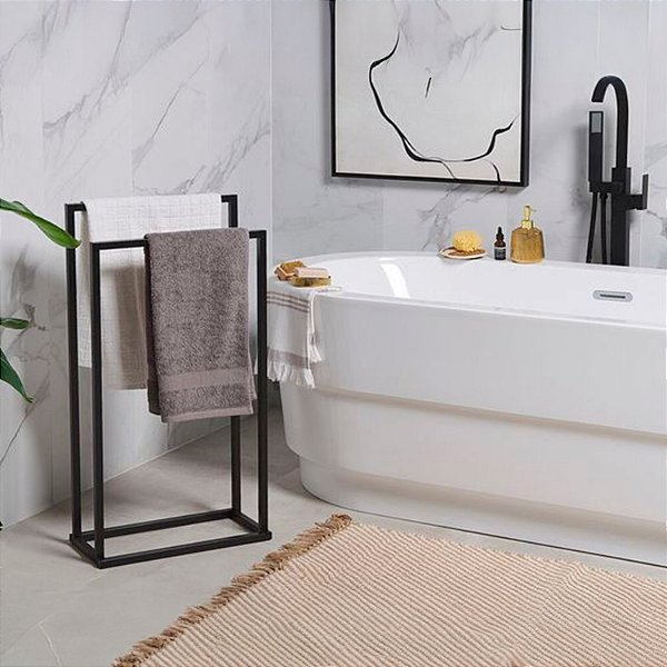 Toalheiro de Chão Duplo Califa