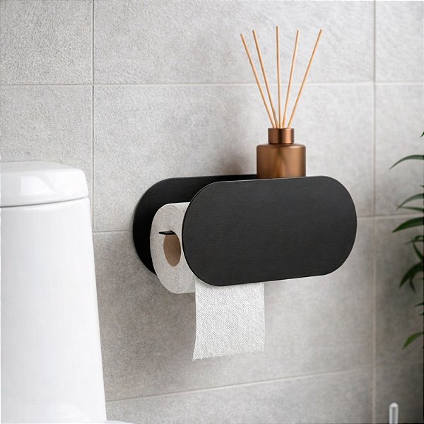 Suporte de Papel Higiênico com Apoio para Difusor de Aromas 1002