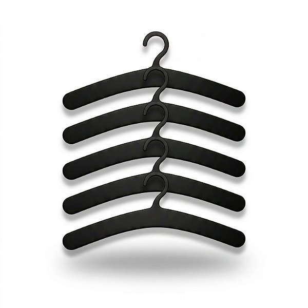 Cabide Multiuso para Roupas – Modelo Barra | Kit com 5 unidades