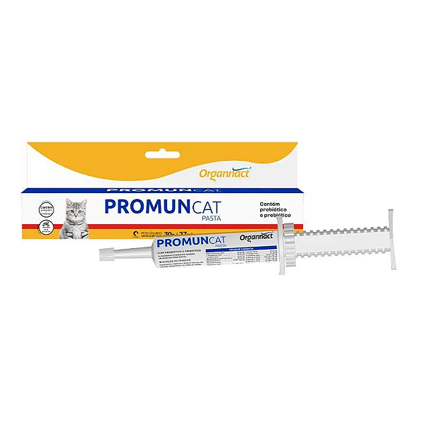 Suplemento Promun Cat Organnact para Gatos Pasta- 27ml