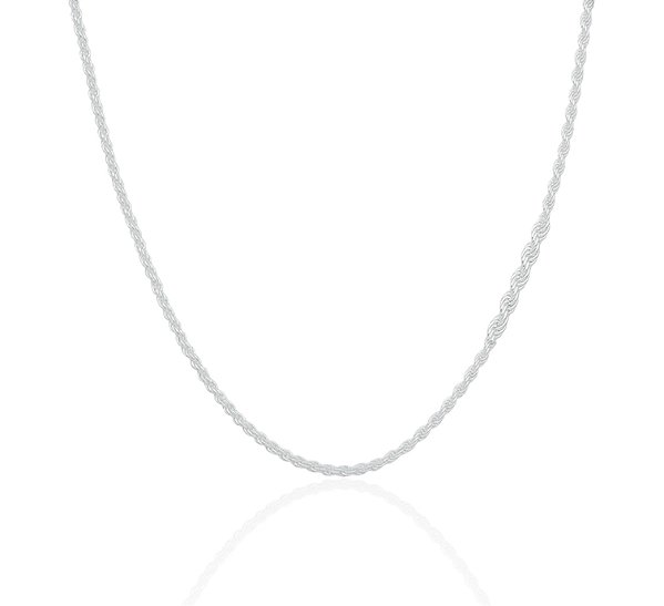 Corrente Cordão Baiano 1,5mm x 70cm - Prata 925