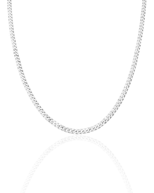 Corrente Grumet 3mm 60cm - Prata 925