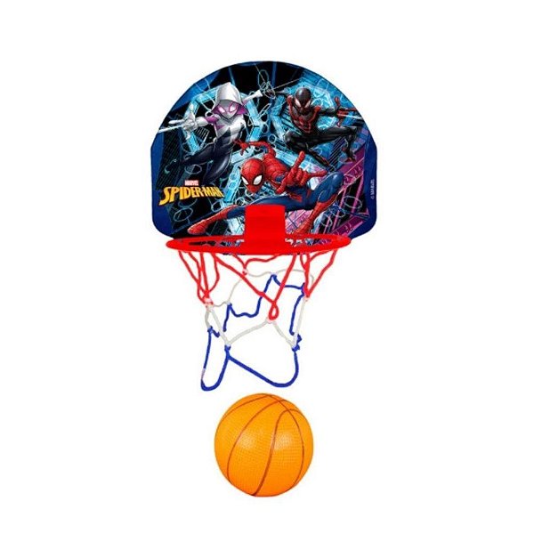 Brinquedo Criança Kit Basquete com Cesta, Bola e Tabela do Spider Man -  Union Commerce